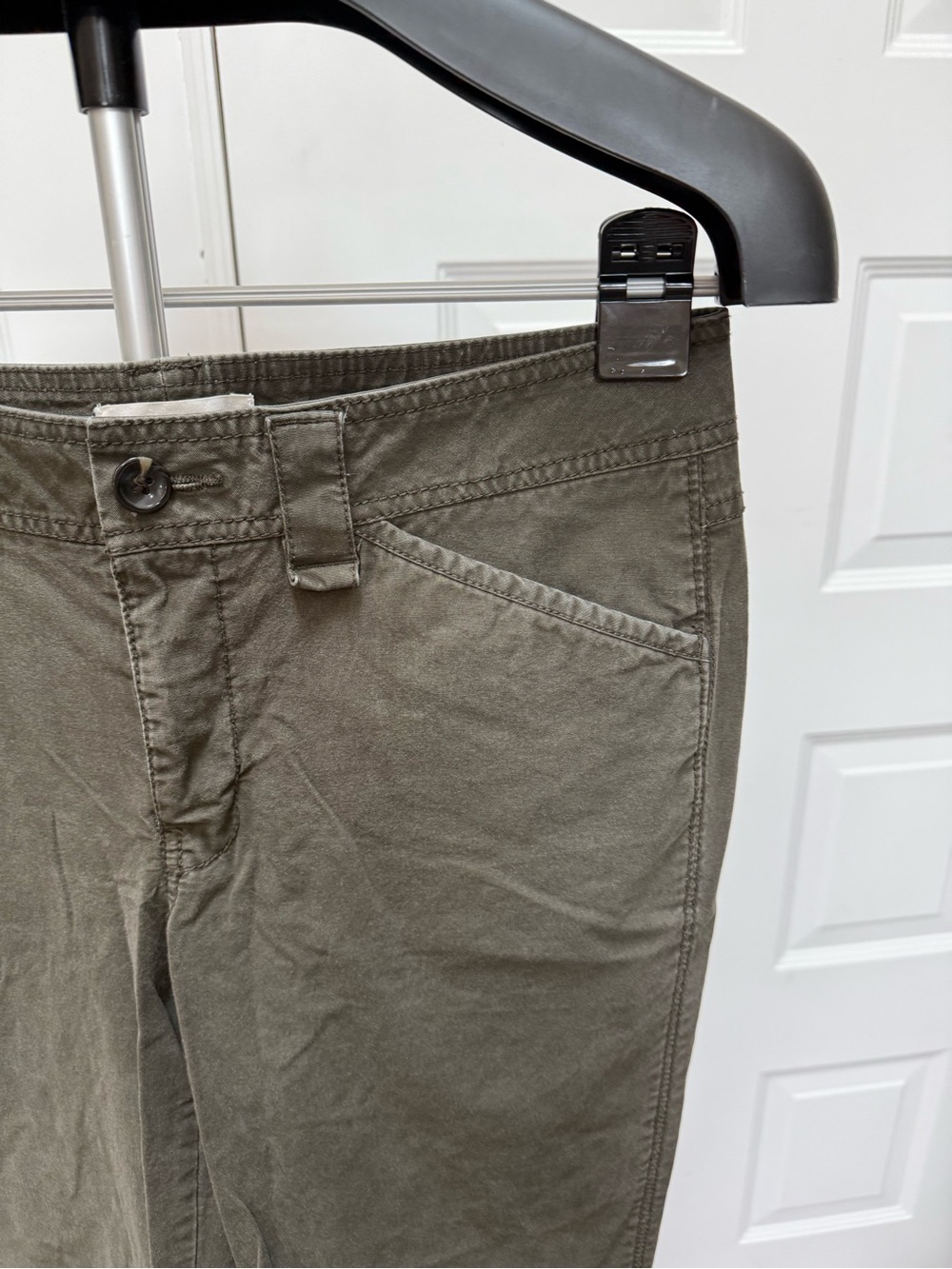 Dockers Olive Green Womens Trousers - Picture 2 of 6